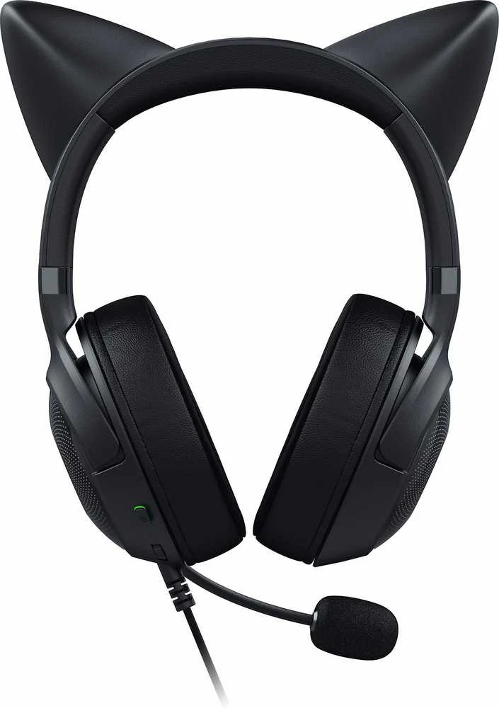 Razer | Ausinės | Kraken Kitty V2 | Yes | su laidu | Ant ausų uždedamos | USB Type A | Juodas