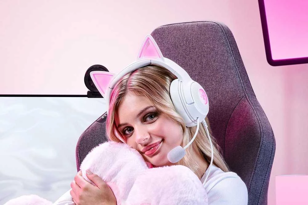 Razer | Ausinės | Kraken Kitty V2 | Yes | su laidu | Over-ear