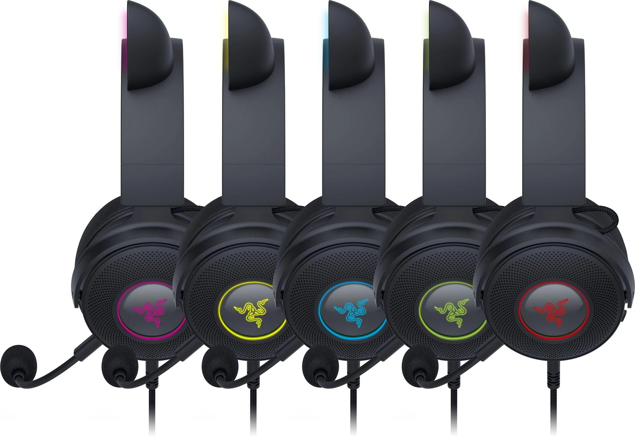Razer | su laidu | Over-Ear | Ausinės Žaidimams | Kraken V2 Pro, Kitty Edition