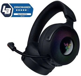 Razer Ausinės Žaidimams | Kraken V4 Pro | Bluetooth | Over-ear | Mikrofonas | Belaidės | Juodas