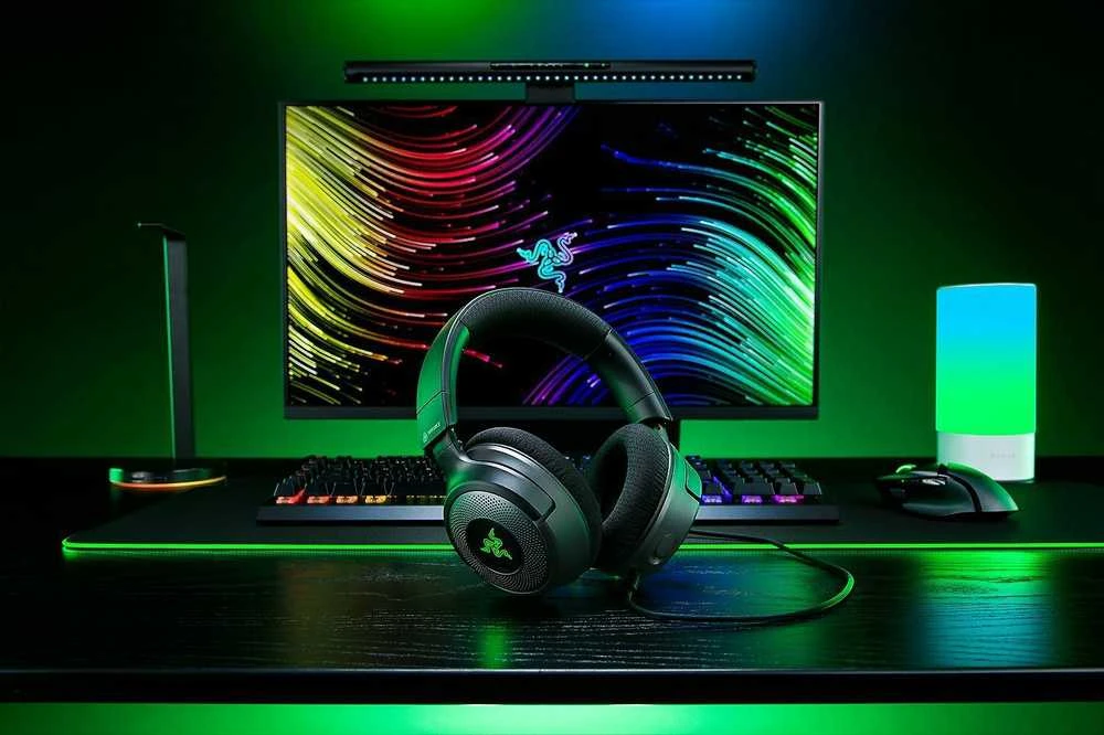 Razer Ausinės Žaidimams | Kraken V4 X | su laidu | Over-Ear | Mikrofonas | Juodas