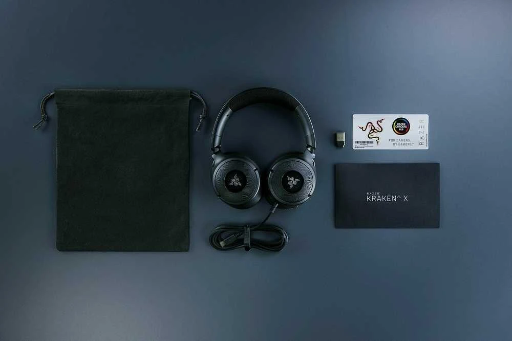 Razer Ausinės Žaidimams | Kraken V4 X | su laidu | Over-Ear | Mikrofonas | Juodas