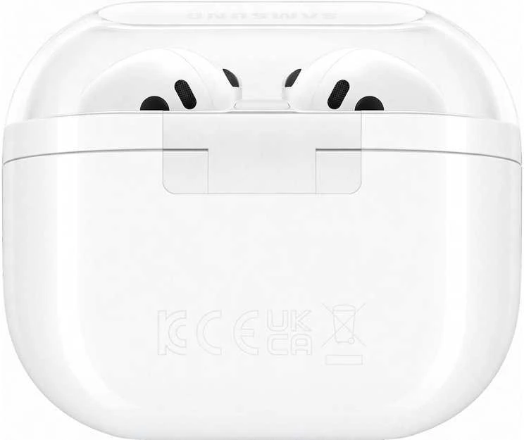 Ausinės Samsung Galaxy Buds3 vastamelunappikuulokkeet, valkoinen