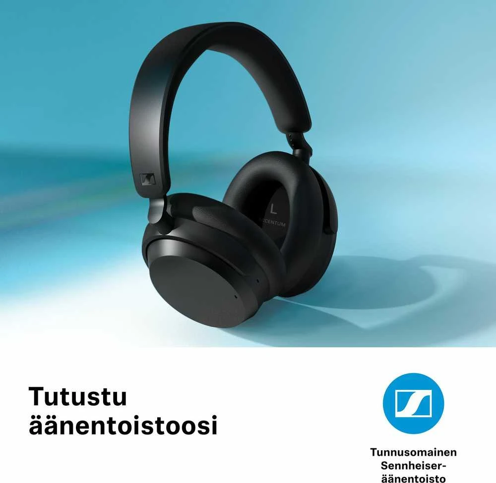 Sennheiser Accentum ausinės, Juodos