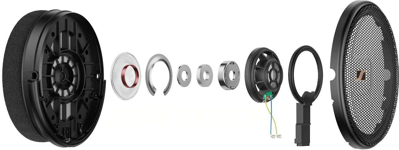 Sennheiser HD660S2 audiofilinės ausinės, Juodos