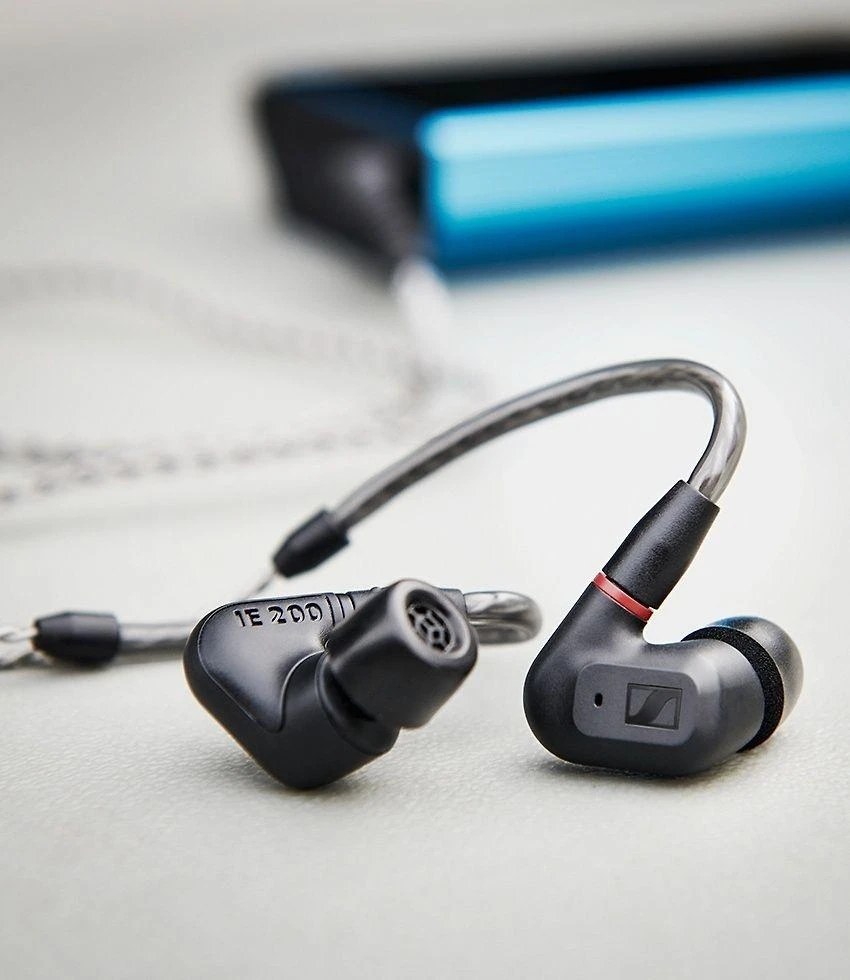 Sennheiser IE 200 detalus ausinių korpusas