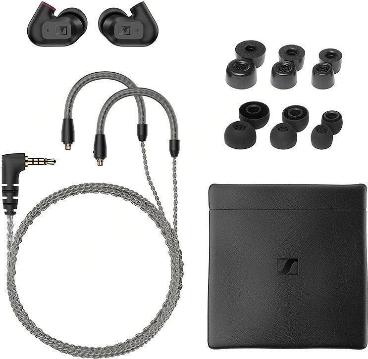Sennheiser IE 200 ausinių komplektas su priedais