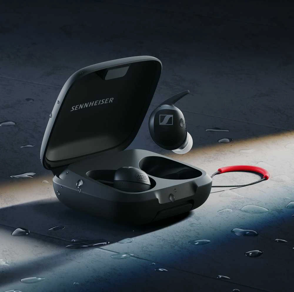 Sennheiser Momentum Sport ausinės, Juodos