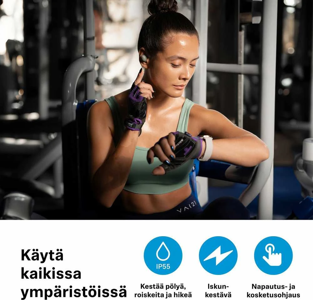 Sennheiser Momentum Sport ausinės, Juodos