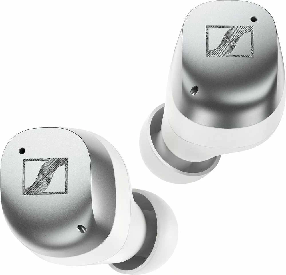 Sennheiser Momentum 4 TWS ausinės, Sidabrinės spalvos