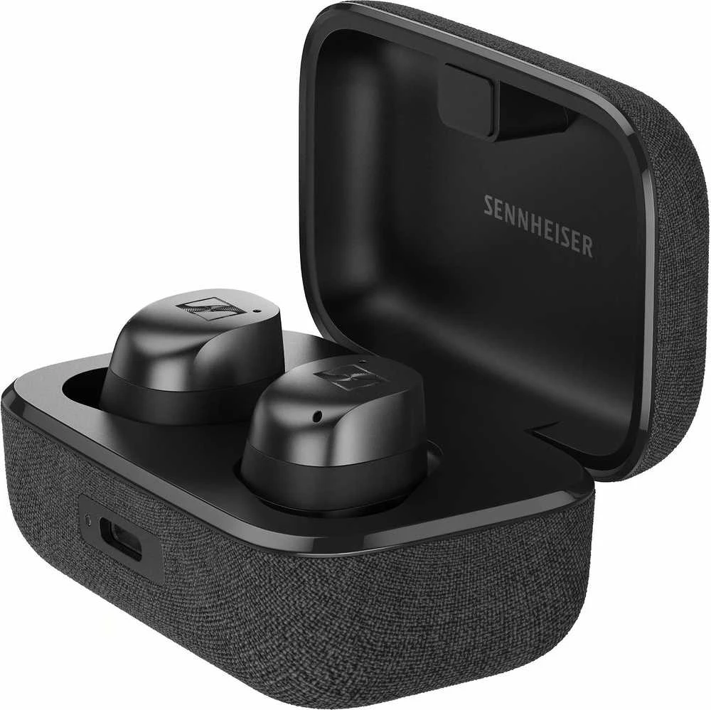 Sennheiser Momentum 4 TWS ausinės, Juodos, modelis - 700365 Sennheiser Momentum 4 TWS ausinės, Juodos, modelis - 700365