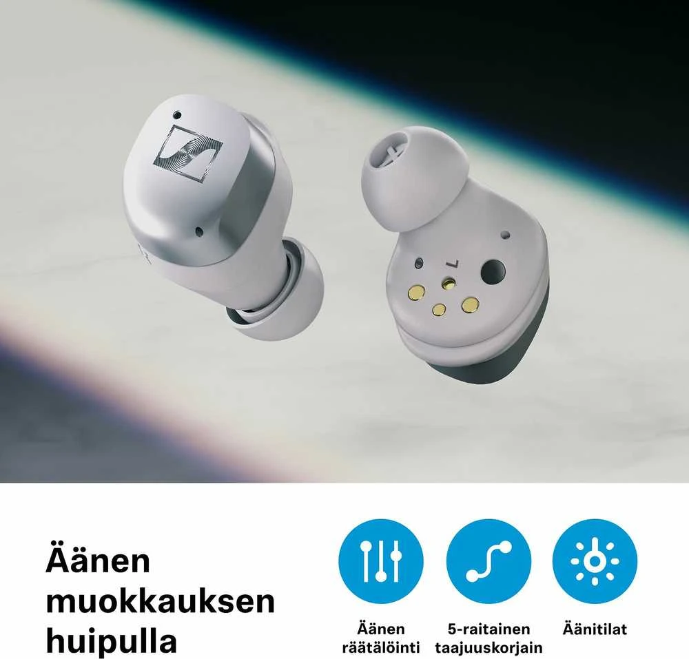 Sennheiser Momentum 4 TWS ausinės, Juodos