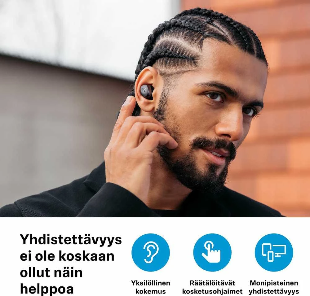 Sennheiser Momentum 4 TWS ausinės, Sidabrinės spalvos