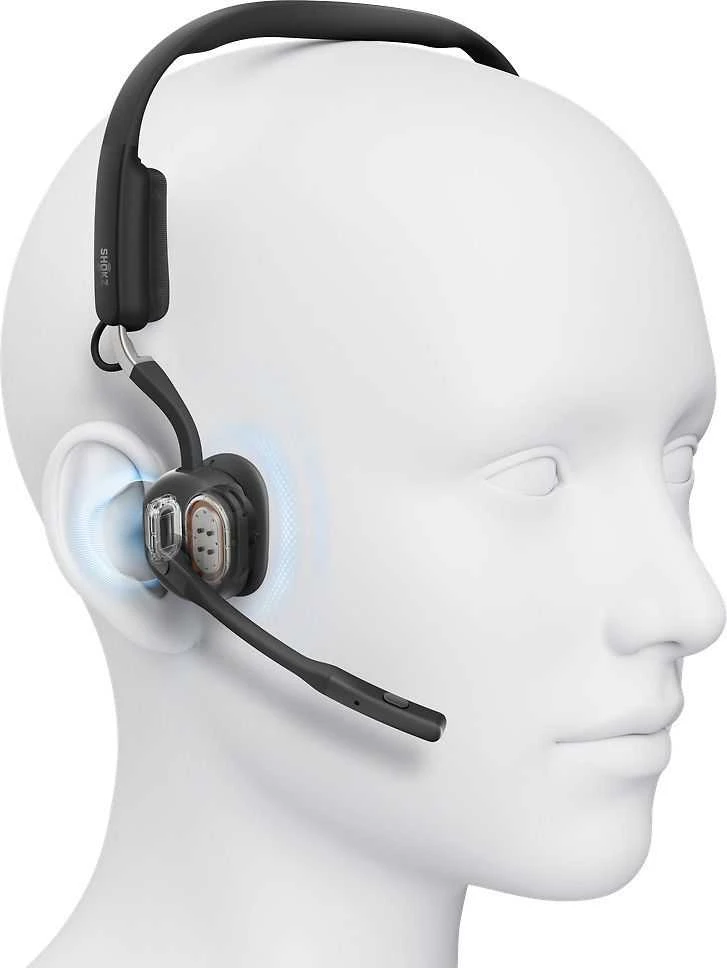 SHOKZ OpenMeet Belaidės Bluetooth Bone Conduction Videoconferencing Ausinės