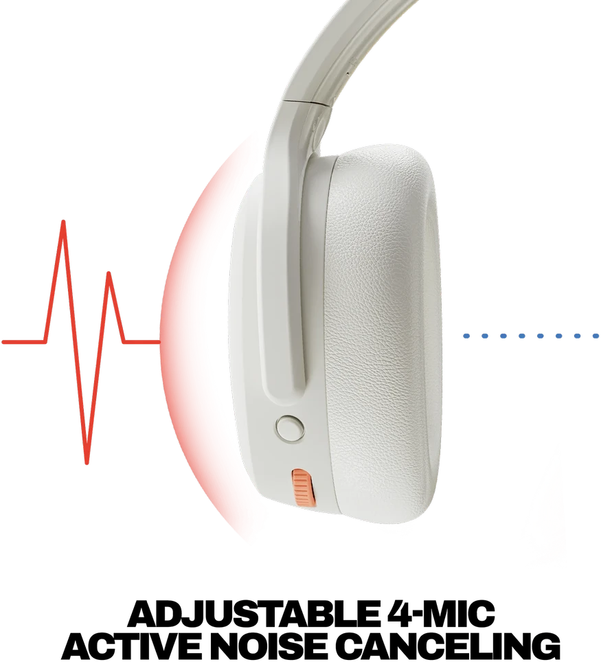 Belaidės Ausinės Skullcandy Crusher ANC 2, Baltos