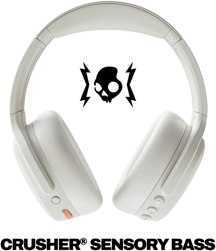 Skullcandy Crusher ANC 2 ausinių apačios vaizdas su valdikliais