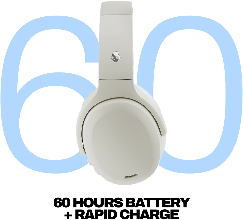 Belaidės Ausinės Skullcandy Crusher ANC 2, Baltos