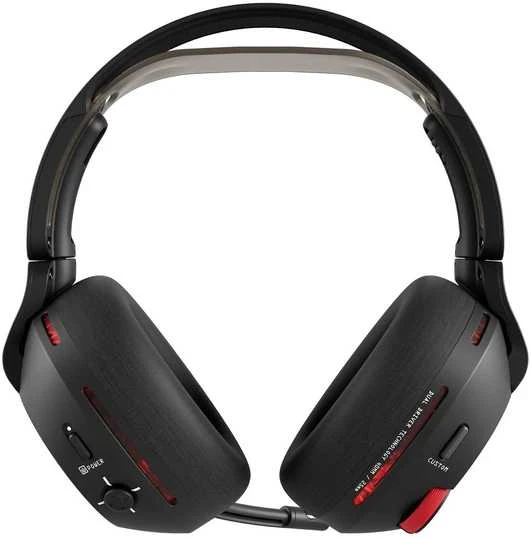 Skullcandy Crusher PLYR belaidės žaidimų ausinės iš priekio