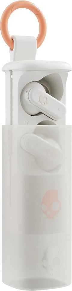 Skullcandy Dime Evo baltas dėklas su ausinėmis