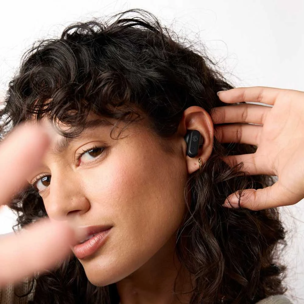 Ausinės Skullcandy Dime Evo True Belaidės Bluetooth Earbuds, Juodas