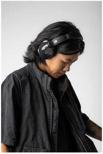 Skullcandy Hesh 540 Bluetooth Belaidės Over-ear Ausinės, BT 5.3, ANC 4, Juodas EU (S6HAW-T740)