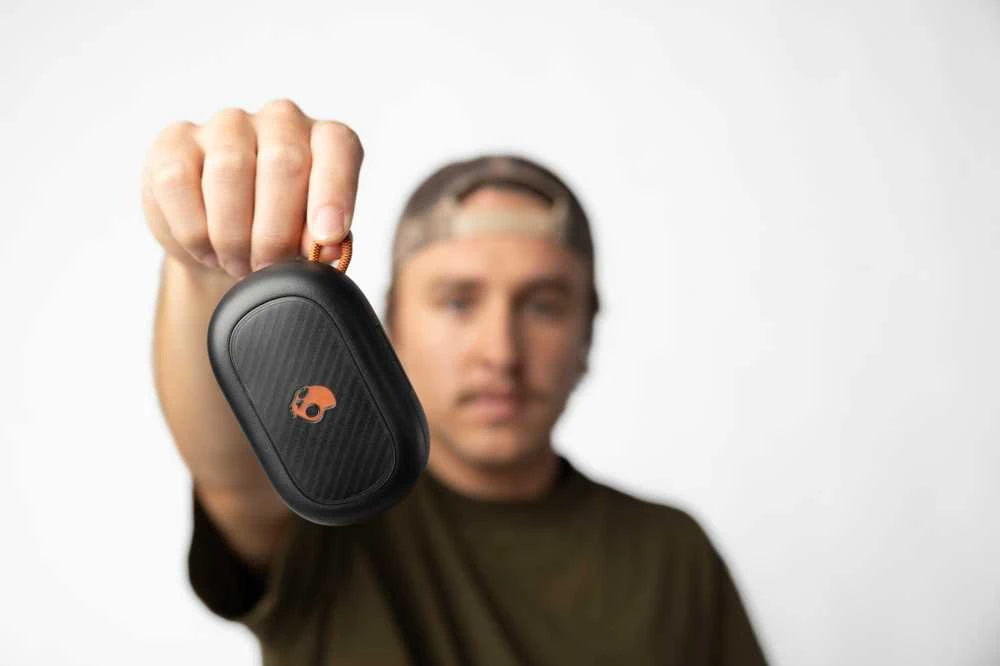 Ausinės Skullcandy Push ANC Active nappikuulokkeet aktiivisella melunvaimennuksella, musta