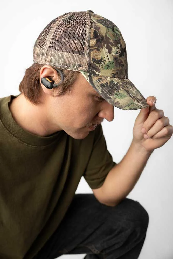 Ausinės Skullcandy Push ANC Active nappikuulokkeet aktiivisella melunvaimennuksella, musta