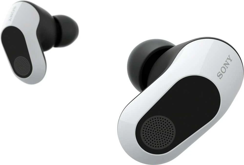Sony INZONE Buds ausinės, kampinis išdėstymas