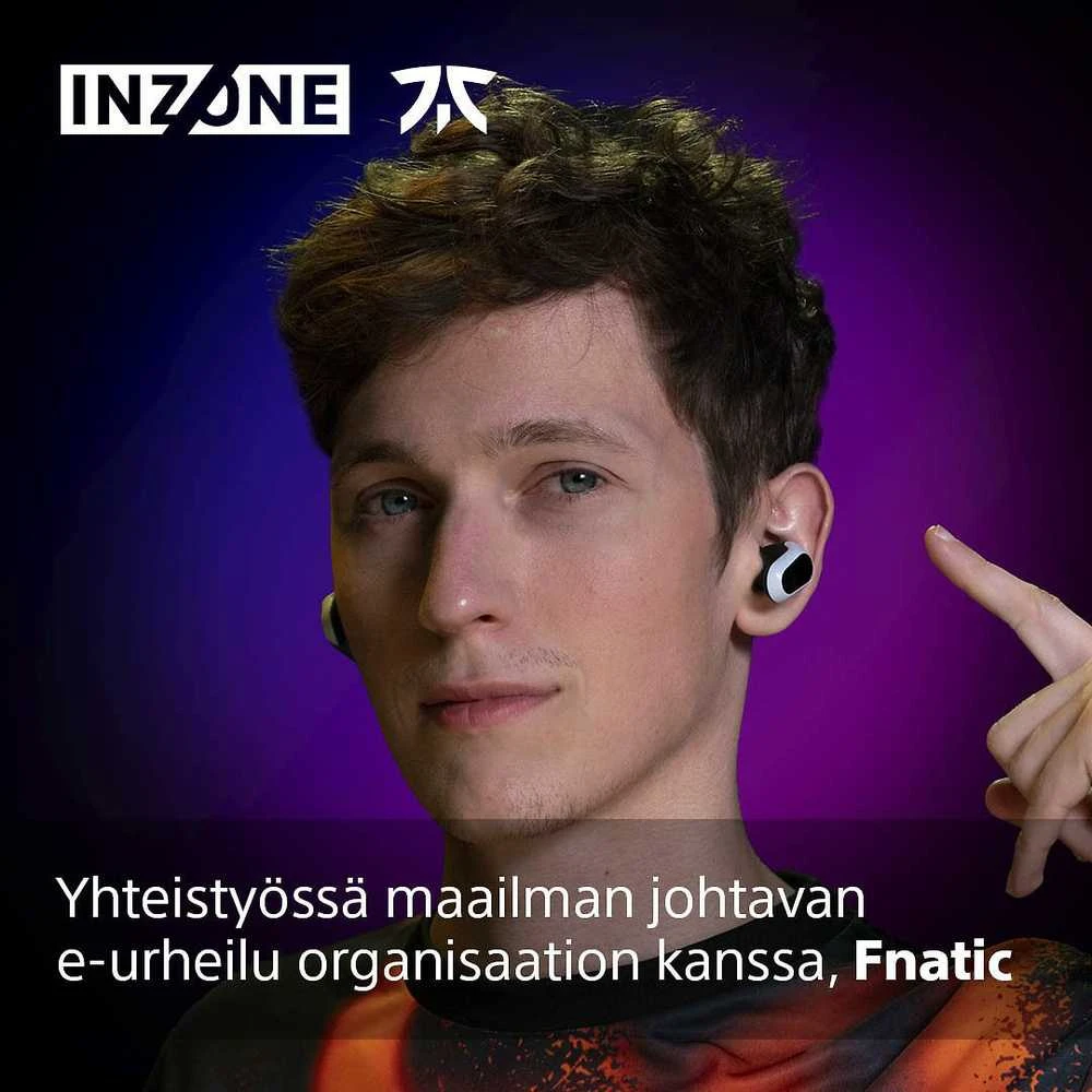Sony INZONE Buds belaidės žaidimų ausinės, Baltos
