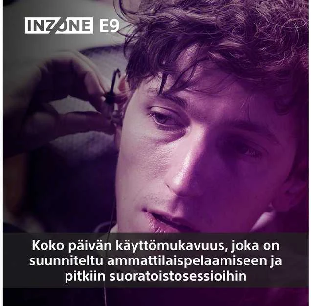 Ausinės Sony INZONE E9 Juodas