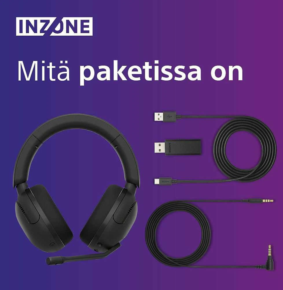 Sony INZONE H5 ausinės, Juodos