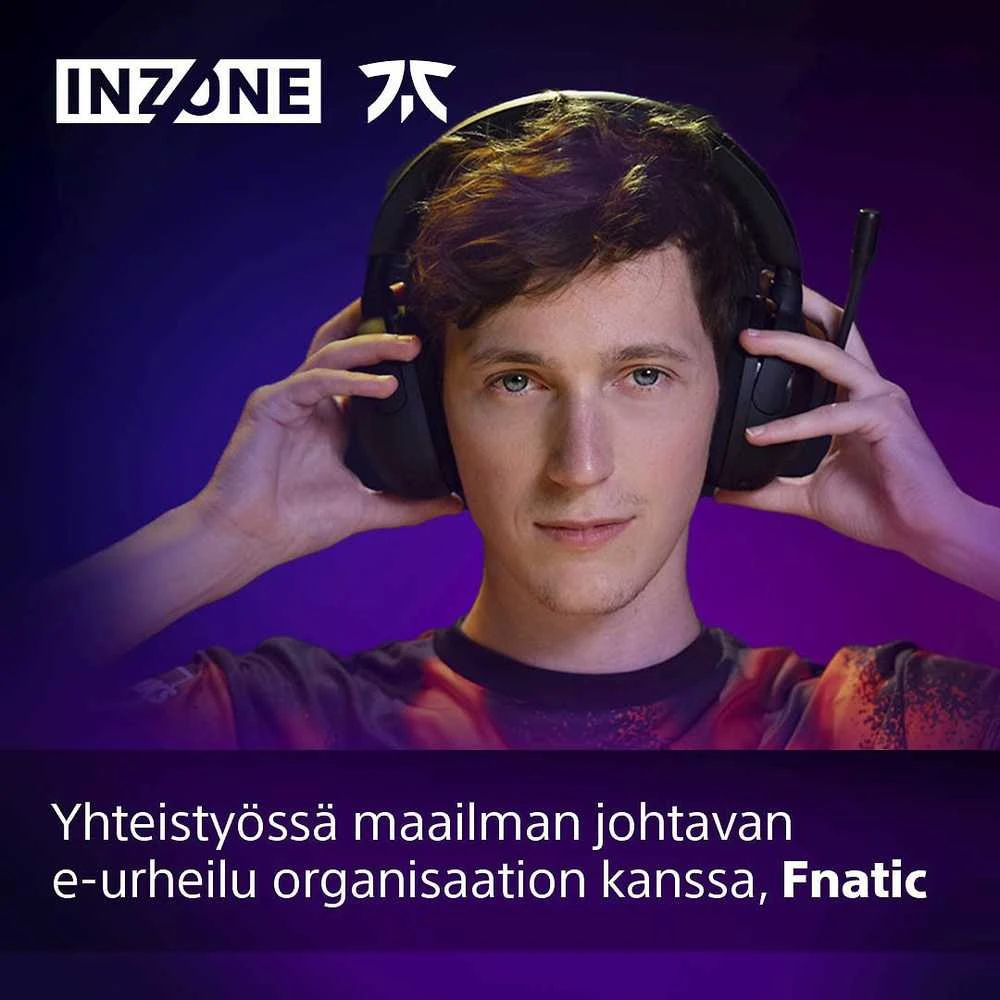 Sony INZONE H5 ausinės, Juodos