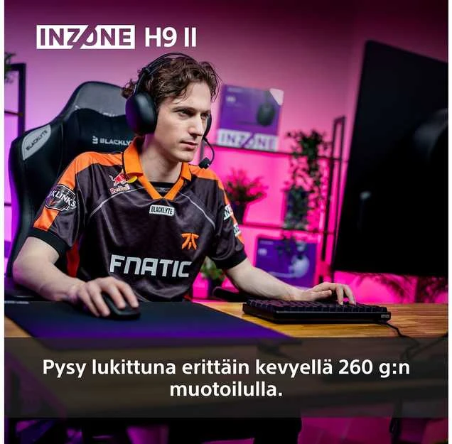 Ausinės Sony INZONE H9 II Juoda