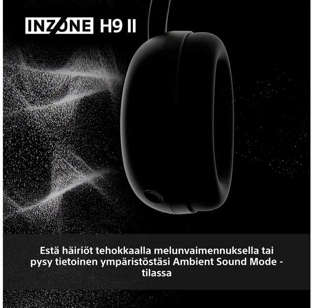 Ausinės Sony INZONE H9 II Juoda