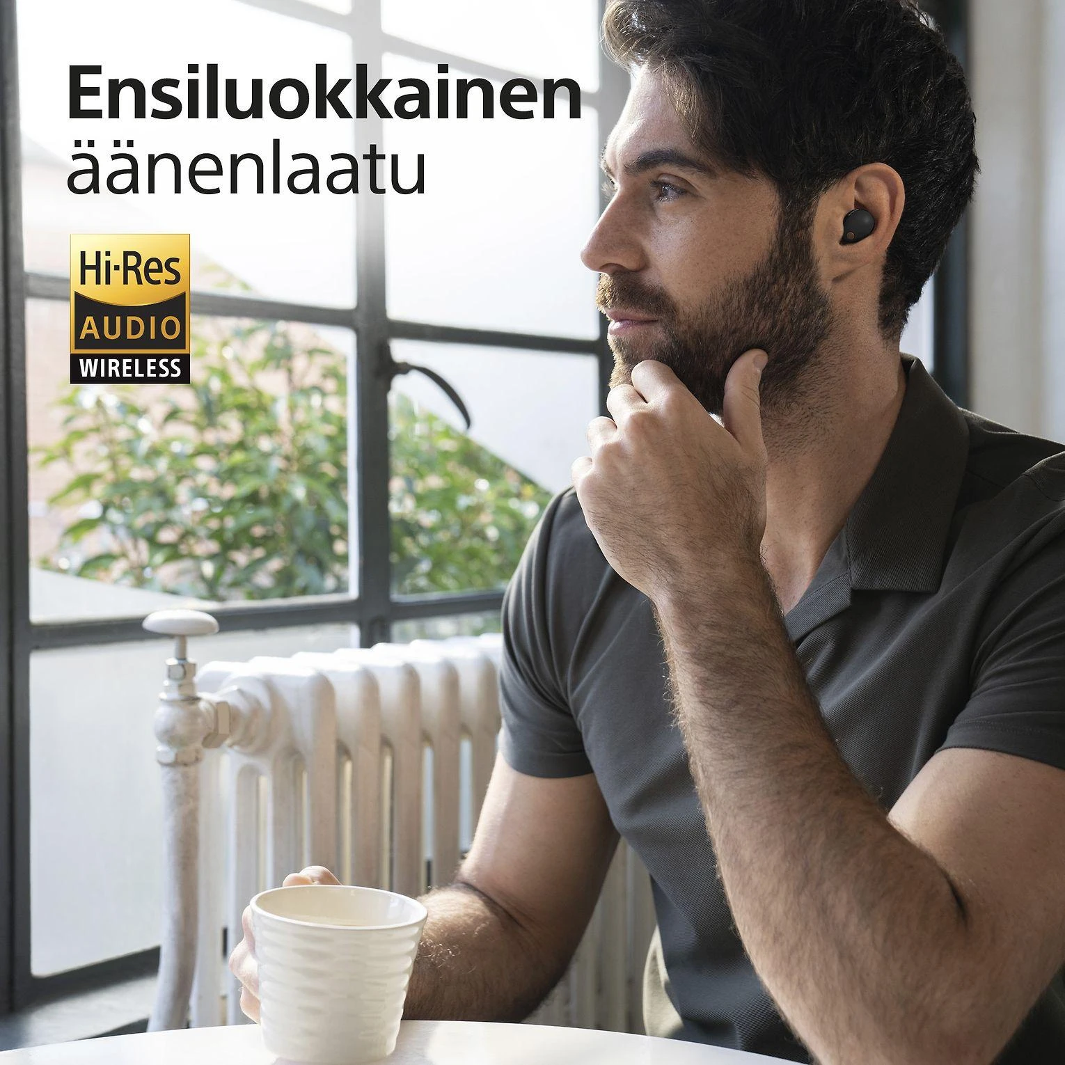 Sony WF-1000XM5 Earbuds Belaidės ausinės, ANC, belaidis įkrovimas, Juodos spalvos