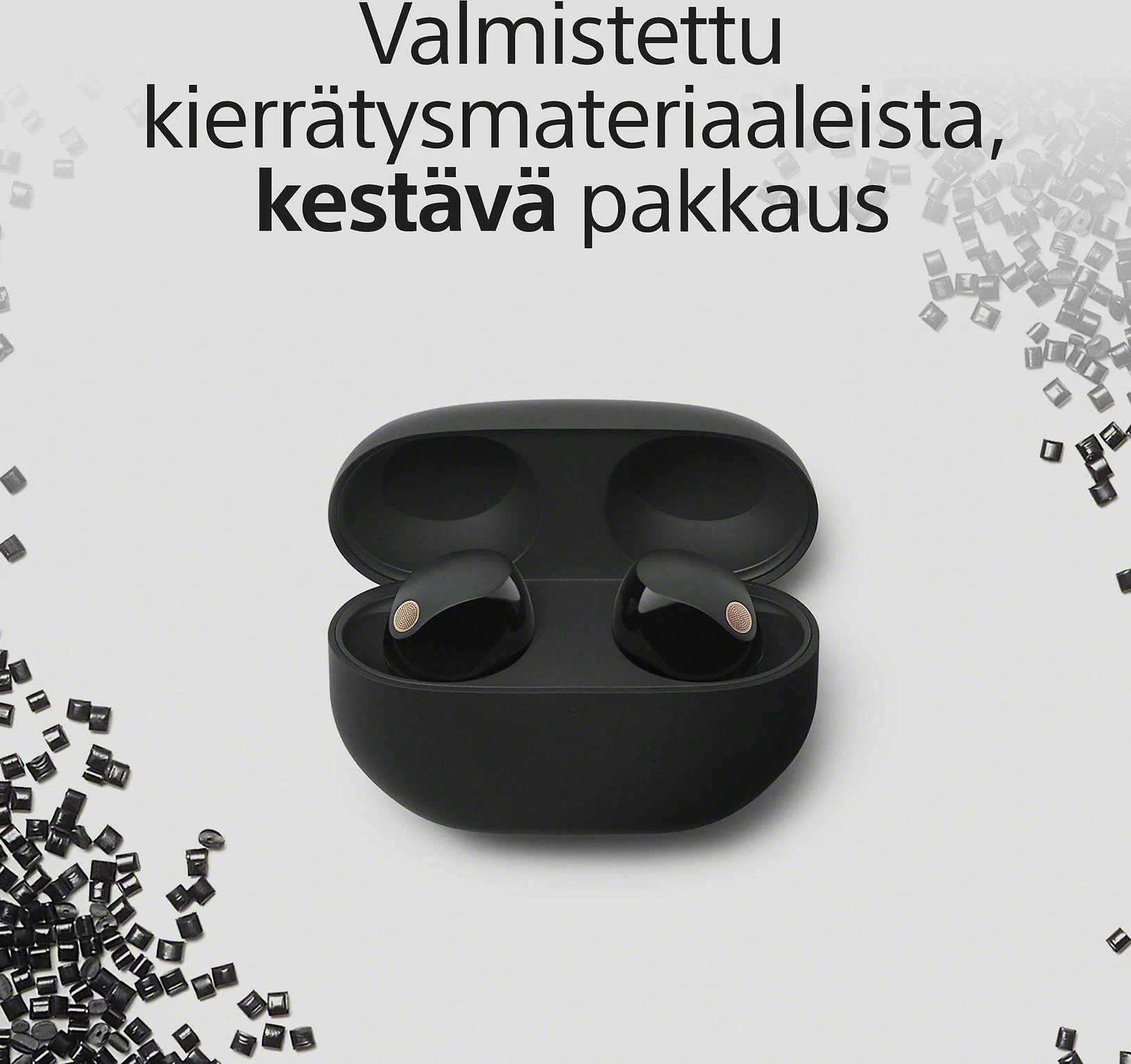 Sony WF-1000XM5 Earbuds Belaidės ausinės, ANC, belaidis įkrovimas, Juodos spalvos