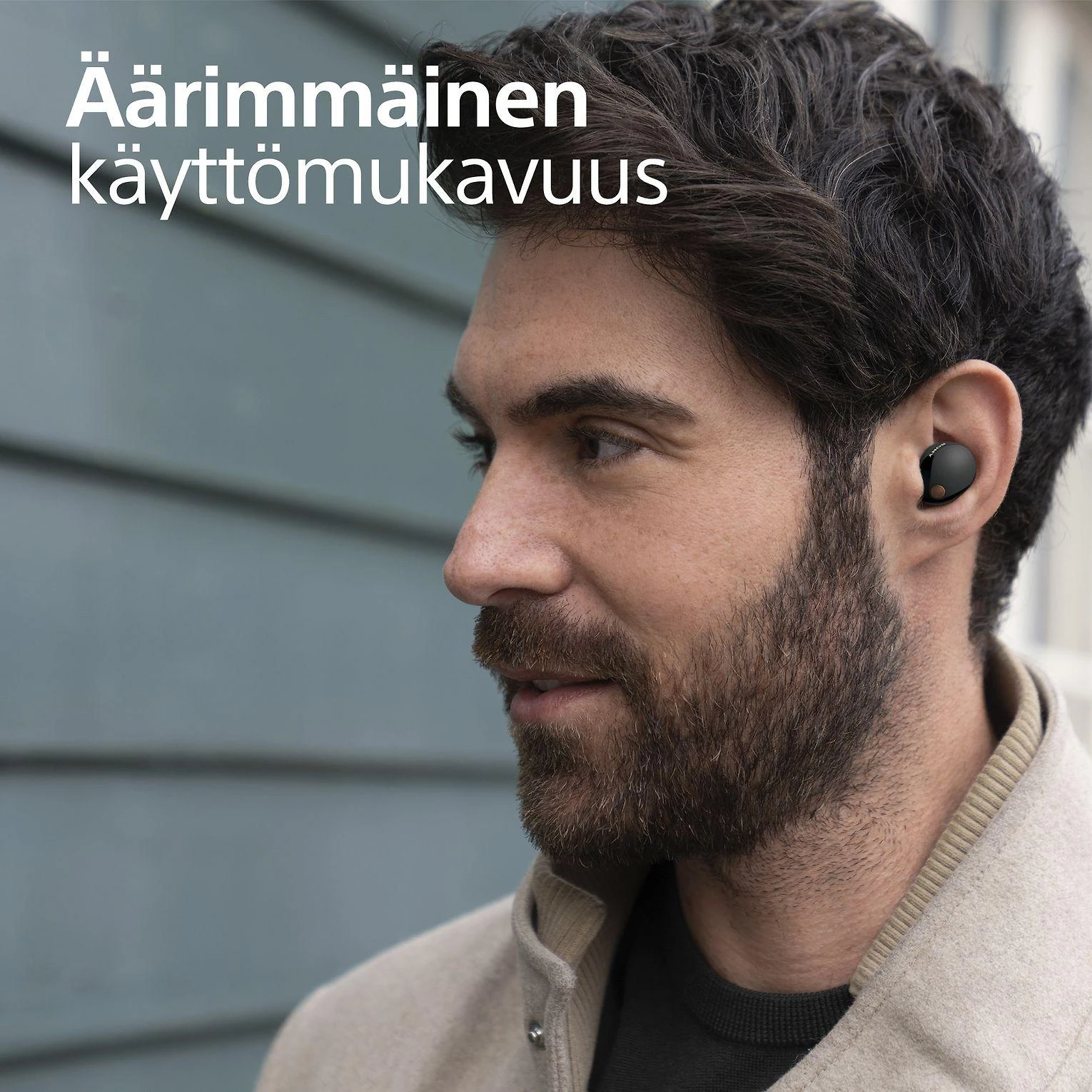 Sony WF-1000XM5 Earbuds Belaidės ausinės, ANC, belaidis įkrovimas, Juodos spalvos
