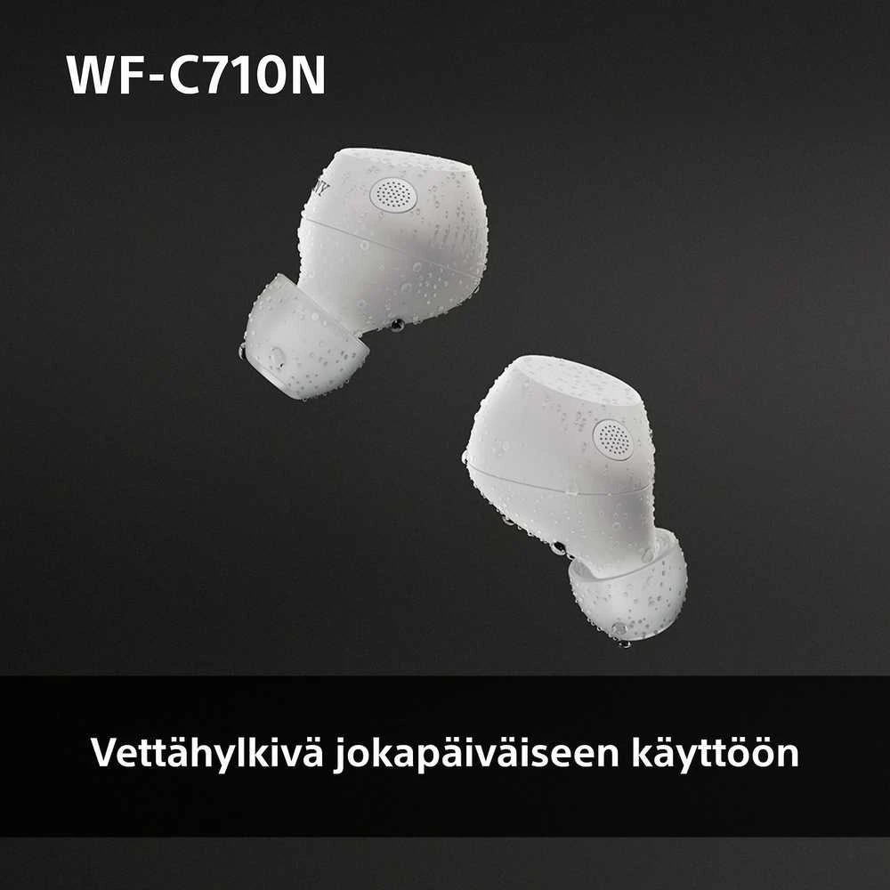 Ausinės Sony WF-C710N, Baltos