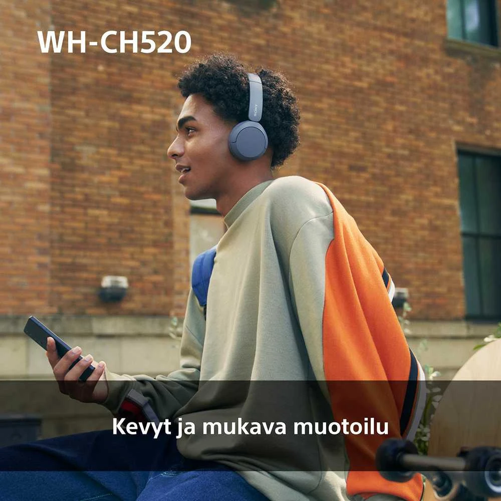 Belaidės Ausinės Sony WH-CH520L, Rožinės