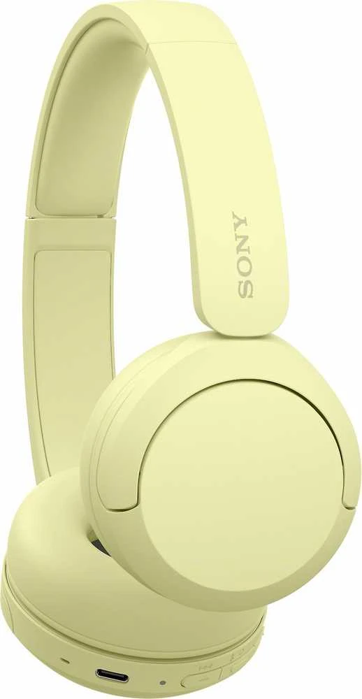 Belaidės Ausinės Sony WH-CH520L, Geltonos spalvos