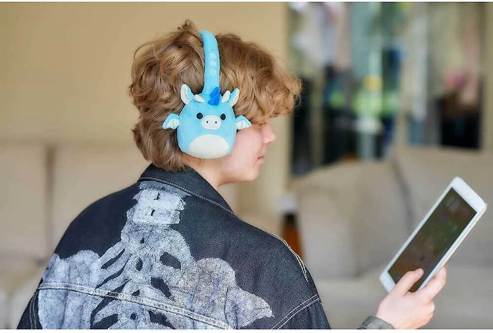 Squishmallows plush Bluetooth ausinės Tatiana