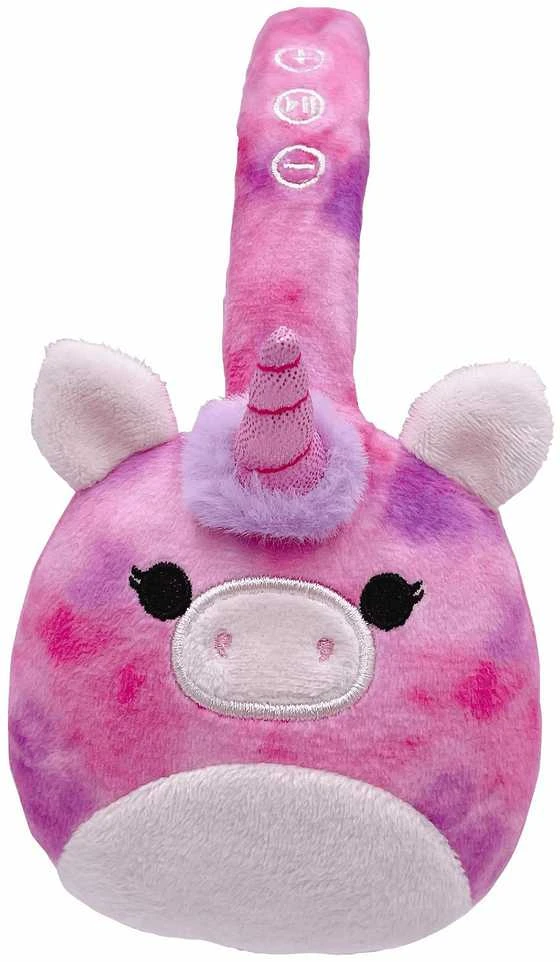 Ausinės Squishmallows plush Bluetooth headphone Lola