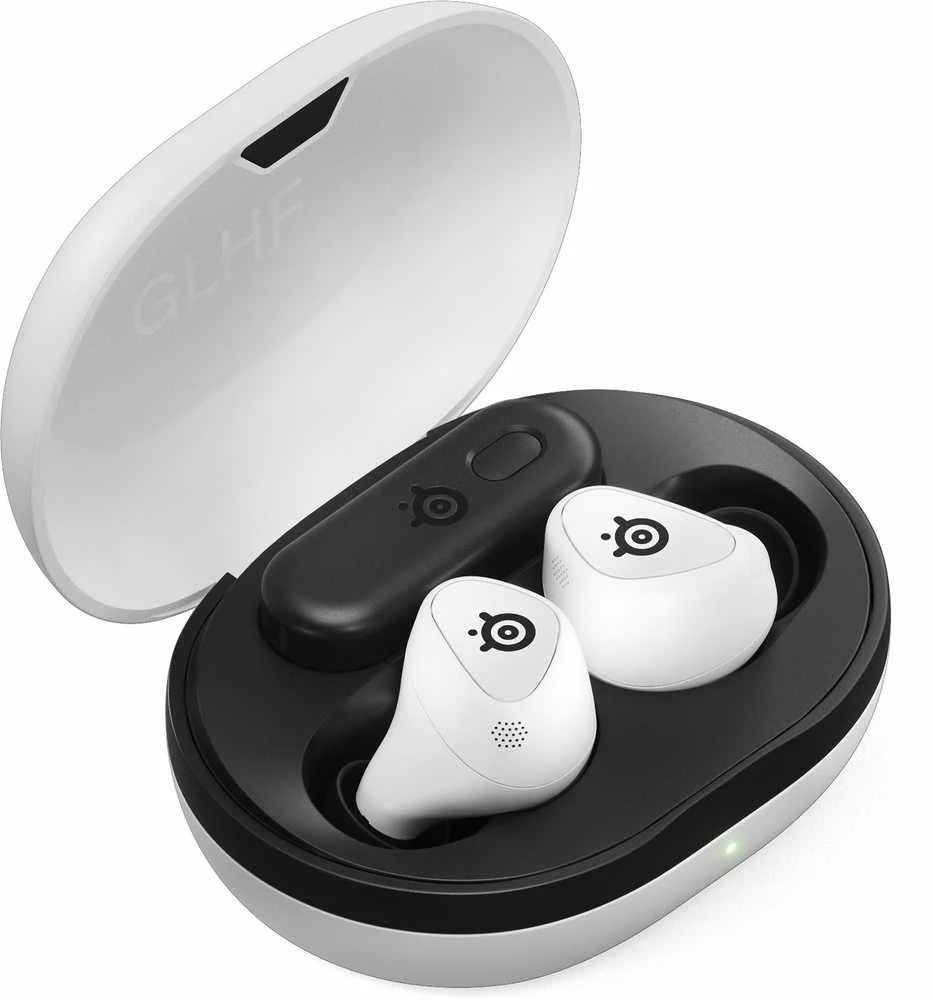 SteelSeries Arctis GameBuds belaidės ausinės skirtos PC/PS, Baltos