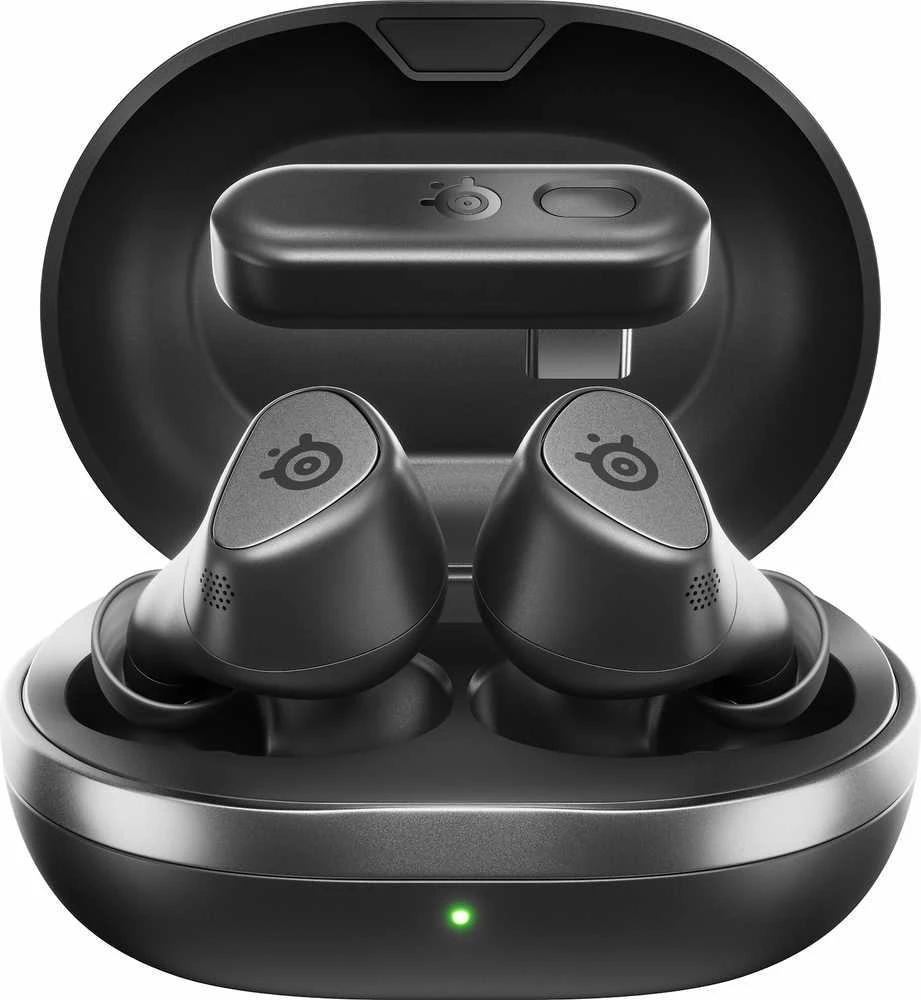 SteelSeries Arctis GameBuds žaidimų ausinės, skirtos PS, Juodos