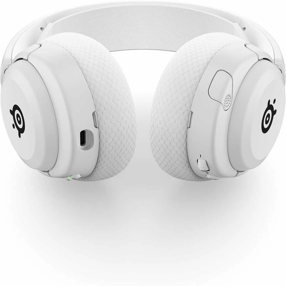 SteelSeries Ausinės Žaidimams | Arctis Nova 5P | Bluetooth | Over-ear | Mikrofonas | Noise canceling | Belaidės | Baltas