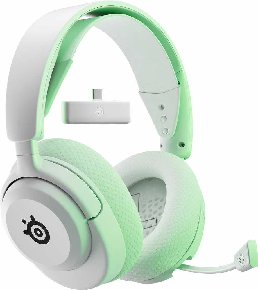 SteelSeries | Ausinės Žaidimams | Arctis Nova 5X | Bluetooth | Over-ear | Mikrofonas | Noise canceling | Belaidės | Baltas