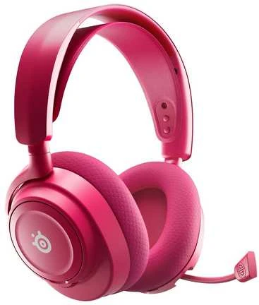 SteelSeries Arctis Nova 7 rožinės ausinės su mikrofonu
