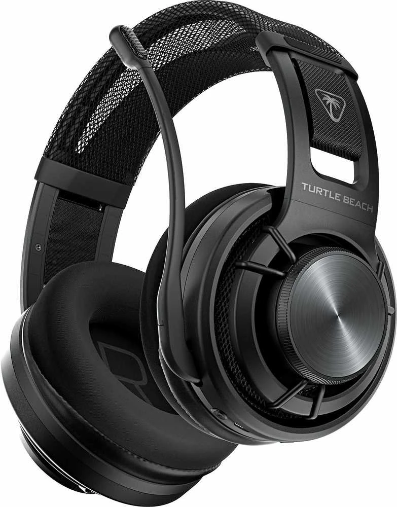 Turtle Beach Atlas Air (juodos) belaidės ausinės | Playstation, PC, Switch