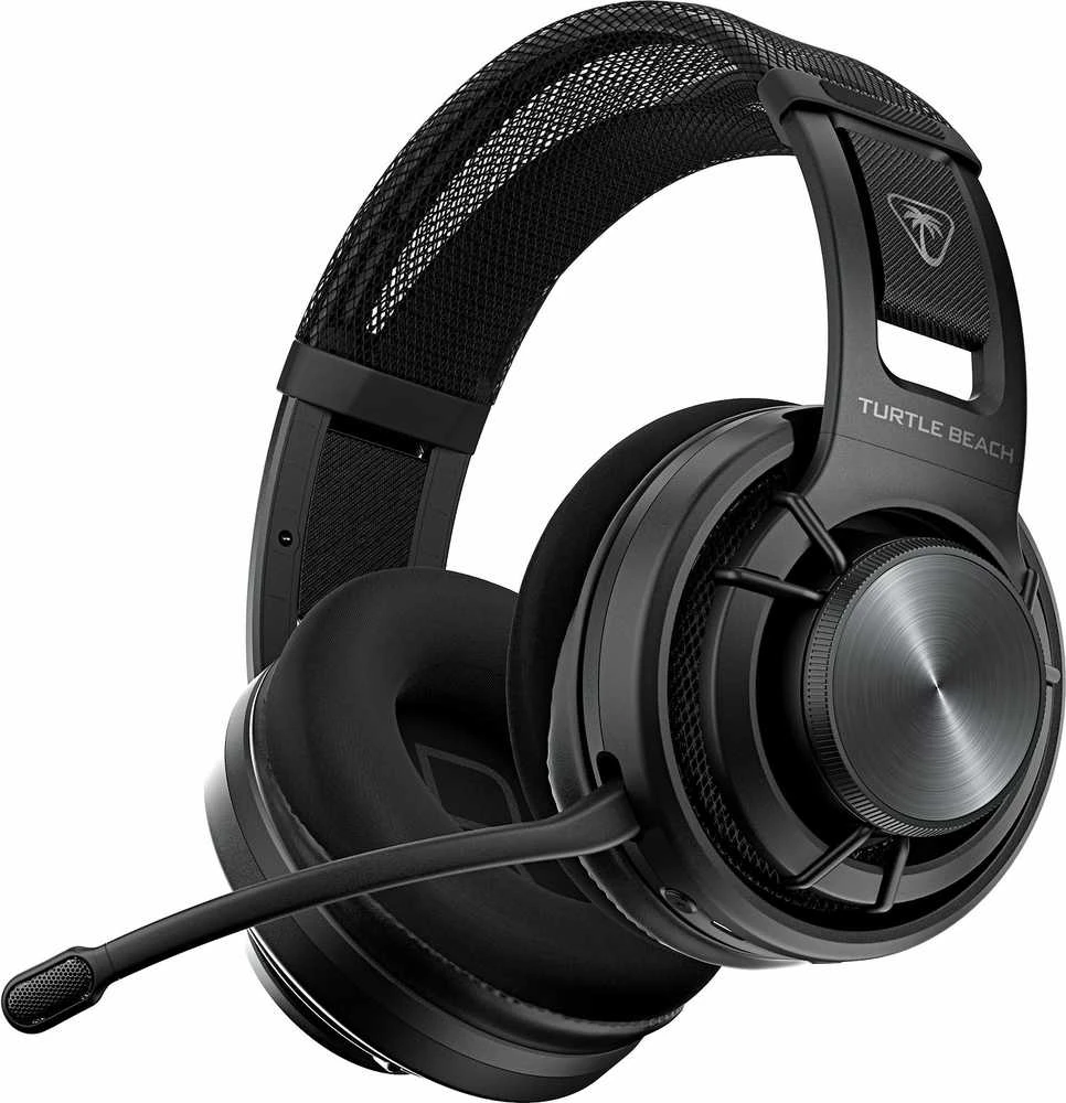 Turtle Beach Atlas Air (juodos) belaidės ausinės | Playstation, PC, Switch