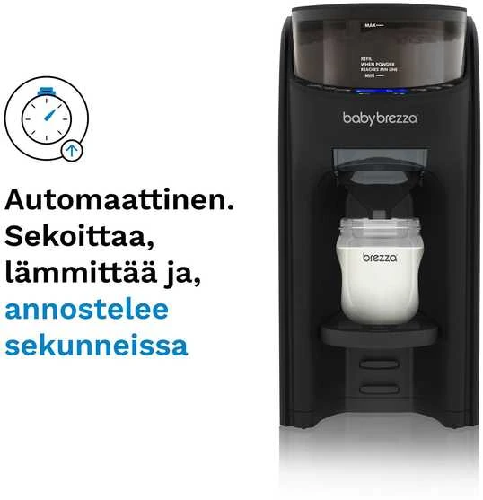 Pieno mišinio ruošimo aparatas Baby Brezza Formula Pro Advanced, Juodos spalvos
